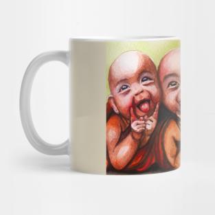 Asian kids Mug